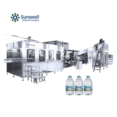 High Accuracy Automatic  Water Filling and Capping Machine 5L Price