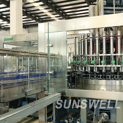 Automatic 18000CPH 200ml Aluminum Can Carbonated Drink Canning Line