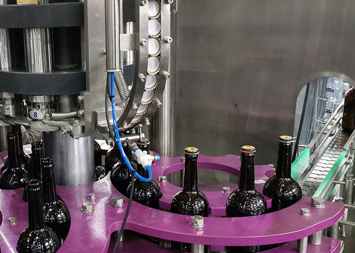 3-in-1 Automatic Glass Bottle Beer Filling Machine